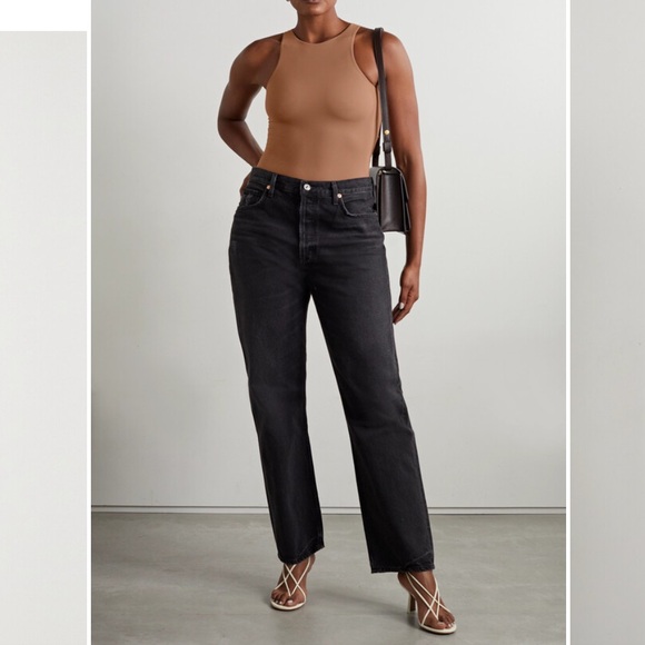 SKIMS FITS EVERYBODY HIGH NECK BODYSUIT Sienna  S small New without tags $60 - Picture 1 of 7